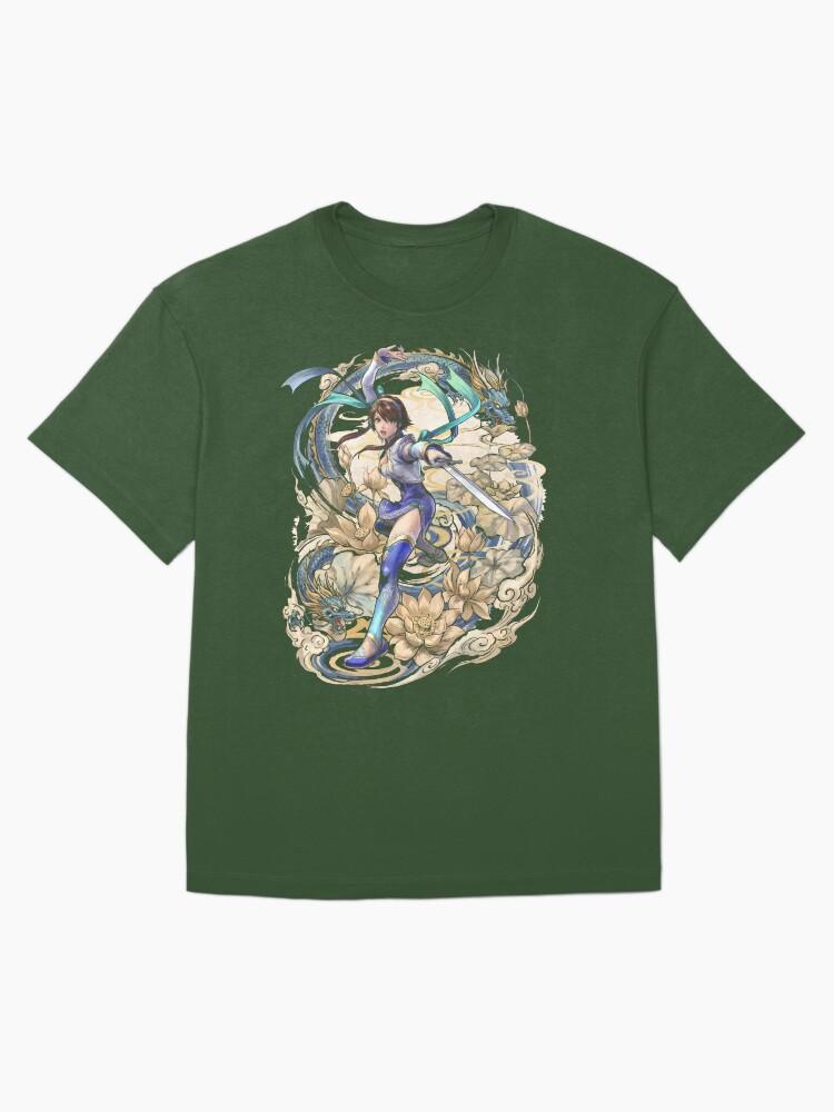 Tekken Xianghua Soulcalibur Video Game Anime Shirt Oversized T-Shirt