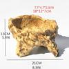Винтажный цементный горшок для кашпо из смолы с корнями деревьев для суккулентов и бонсай, украшение садового стола для внутреннего и наружного использования