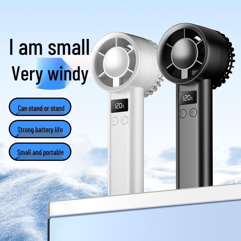 Premium USB-Charging Portable Mini Fan: High-Speed, Handheld & Desktop Use