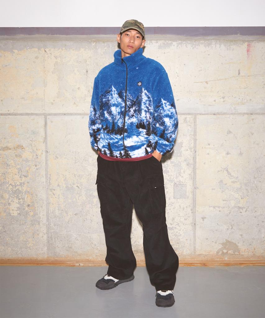 LMC Corduroy Wide Cargo Pants Khaki