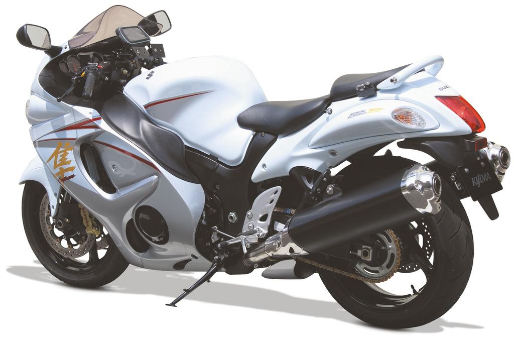 Детали для велосипеда Kijima Stay Handle Mount Bar Steel GSX1300R Hayabusa Black (-'16) 22,2 мм 204-068