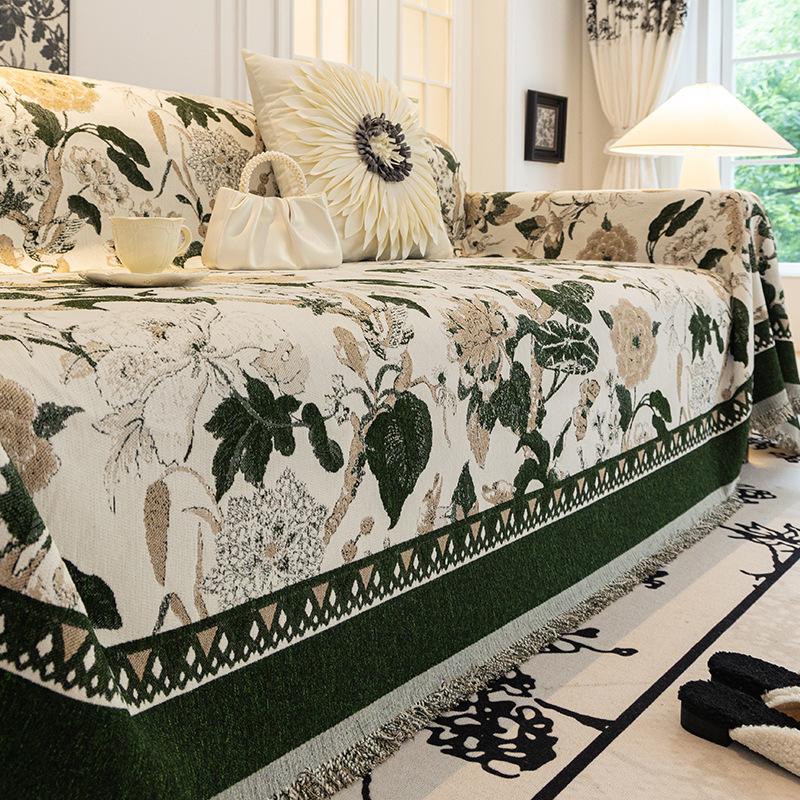 Полотенце для дивана из шенилла Four Seasons Universal All-inclusive для гостиной, чехол для дивана с защитой от царапин от кошек, роскошное одеяло для дивана