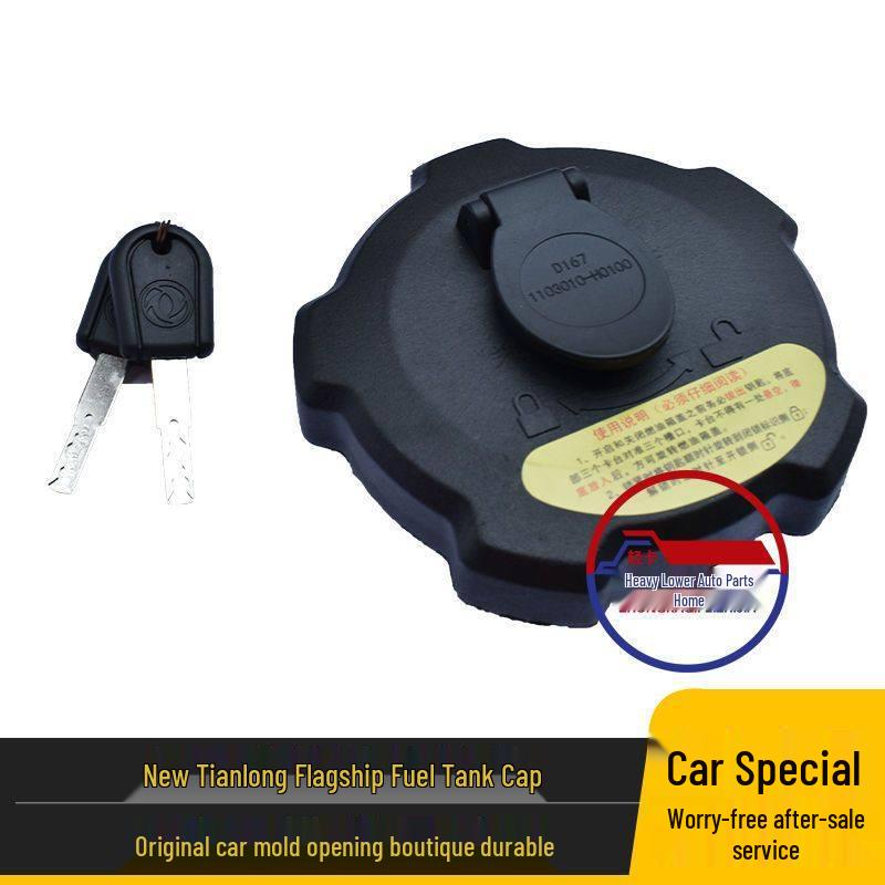 Compatible Fuel Tank Cap for Dongfeng Tianlong, Sanhuan Haolong, Heavy Duty Wangpai, Dayun, Sany Heavy Industry, Sichuan Hyundai Trucks