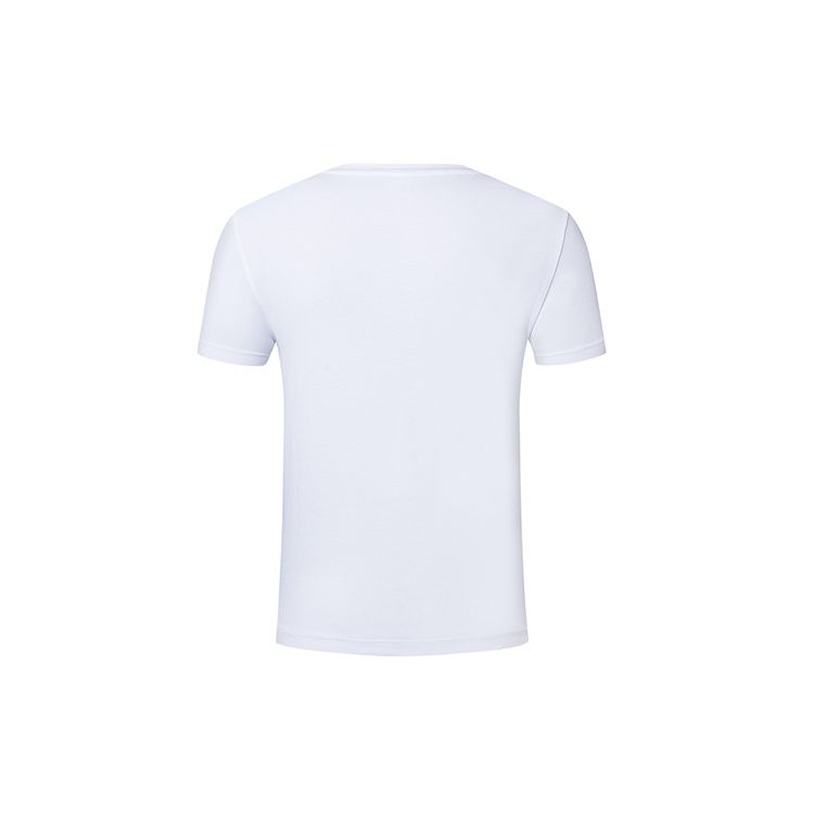 Emporio Armani Мужская футболка EA7 с логотипом, круглым вырезом и короткими рукавами, Топы Белый 3ZPT62-PJ03Z-1100