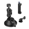 Крепление для камеры SmallRig на присоске с зажимом-ручкой для смартфона для GoPro, DJI Osmo и Osmo, автомобильное и носимое изделие из алюминиевого сплава