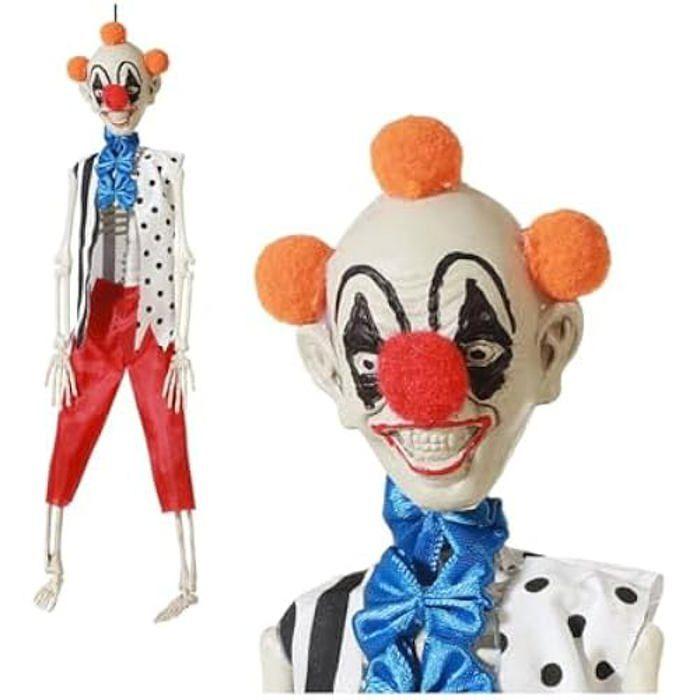 Décoration - BigBuy Home - Squelette Clown - 40 cm - Multicolore - Halloween