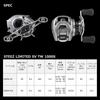 Daiwa Катушка Steez Limited SV TW для ловли басса, бейткастинговая, 1000S-XHL