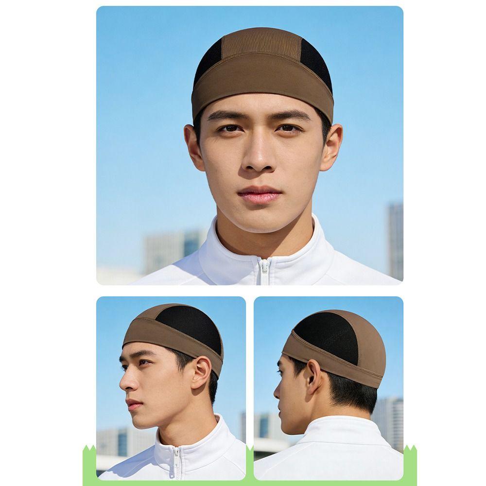 Breathable Mesh Helmet Inner Cap Sweat Absorption Under Helmet Hat Outdoor Sports
