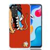 Мультяшный Толстый Тигр Чехол для Телефона Для Xiaomi Redmi Note 15 14 13 12S 12 Pro Plus 11S 11E 11 11T 10S 10 Искусство Мягкий Узор Чехол Redmi N