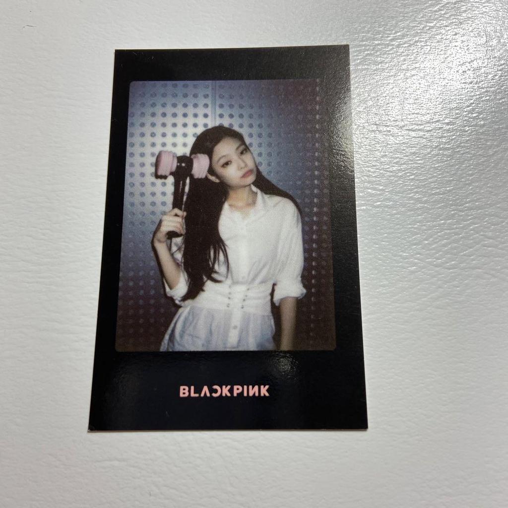 [USED] BLACKPINK Jennie First Generation Light Stick Trading Card
