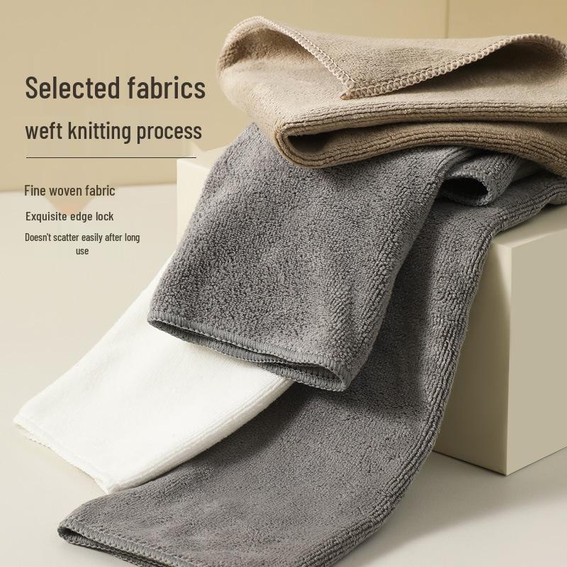 Впитывающее кухонное полотенце из микрофибры и толстая губка для мытья посуды