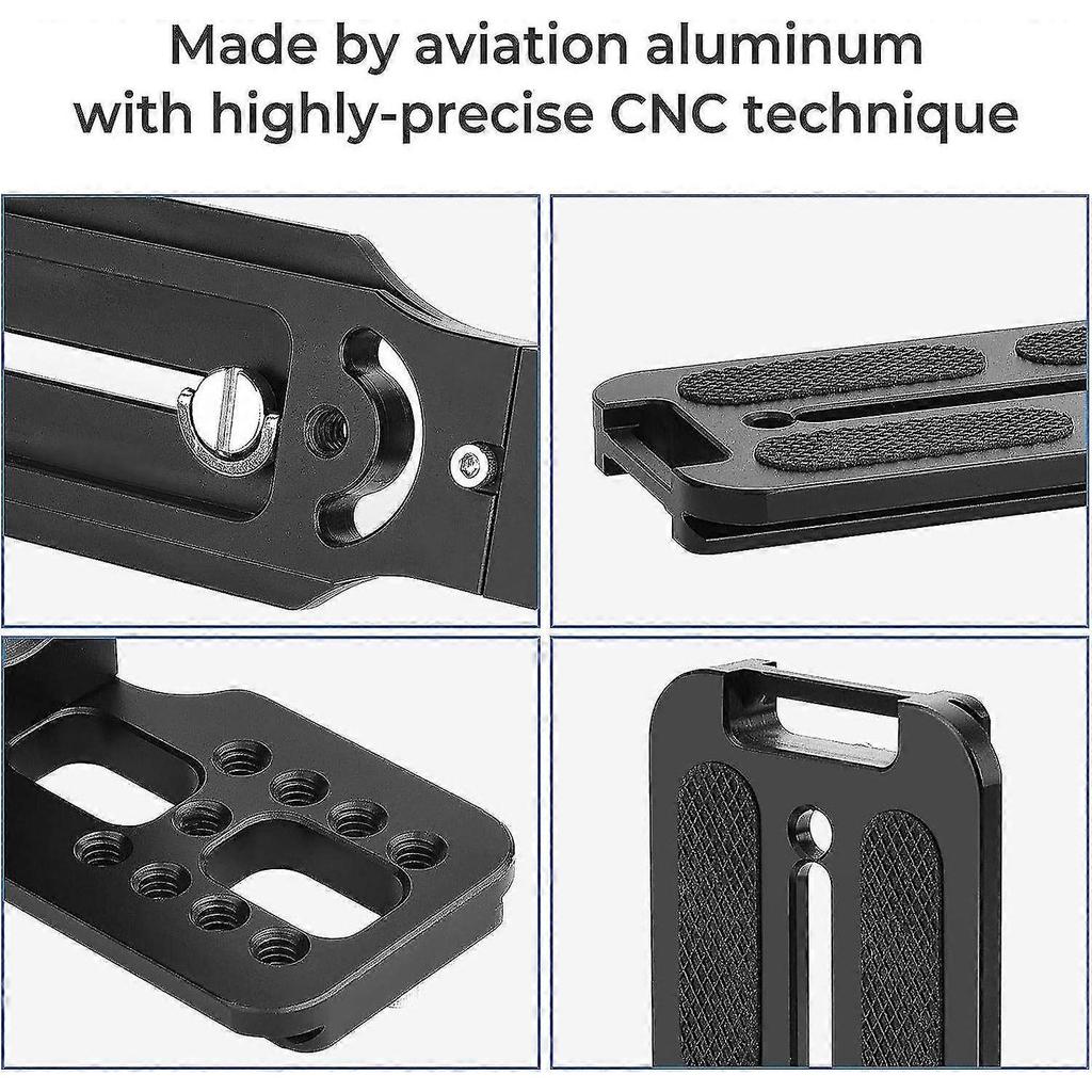 Dslr Camera L Bracket Vertical Horizontal Switching Tripod Quick Release Plate For Canon Nikon Sony Dji Osmo Ronin Zhiyun Stabilizer