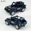 L-3 Black Jeep, маленький строительный блок в виде гранул, набор оружия, кукла SWAT, детская игрушка-строительный блок