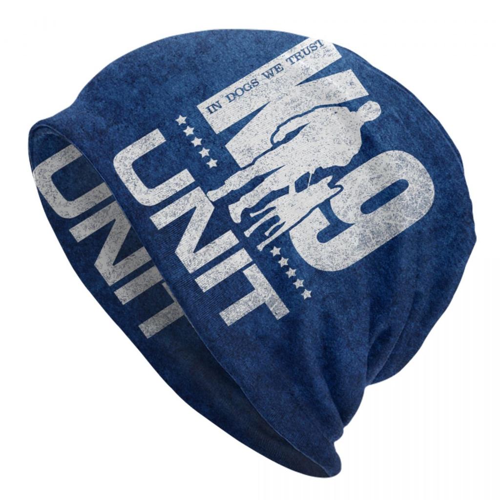 K9 Handler Dog Skullies шапки шапки для унисекс женщин унисекс модная зимняя теплая вязаная шапка для взрослых бельгийский малинуа капот шапки