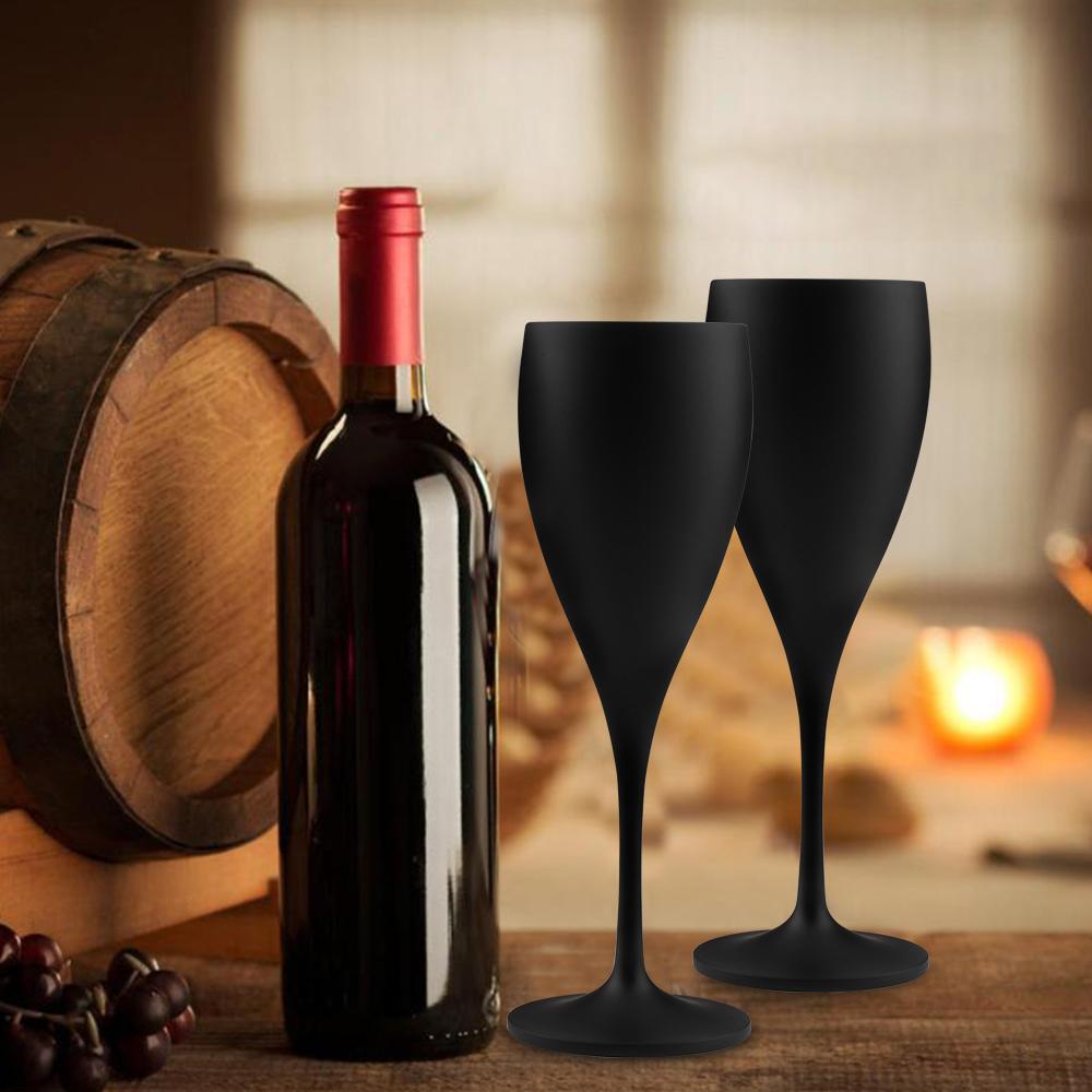 Многоразовые фужеры для шампанского, бокалы из полипропилена, бокалы для вина, которые можно мыть в посудомоечной машине, простой хозяйственный бокал для вина