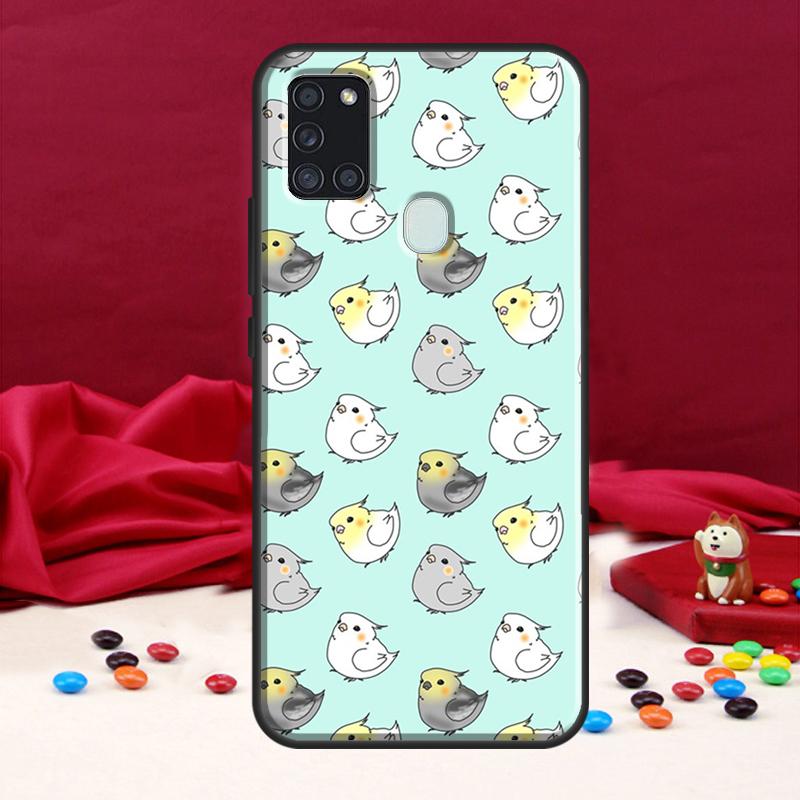 Parrot Bird Case For Samsung Galaxy A34 A54 A14 A12 A52 A22 A32 A42 A72 A13 A33 A53 A50 A51 A71 Coque
