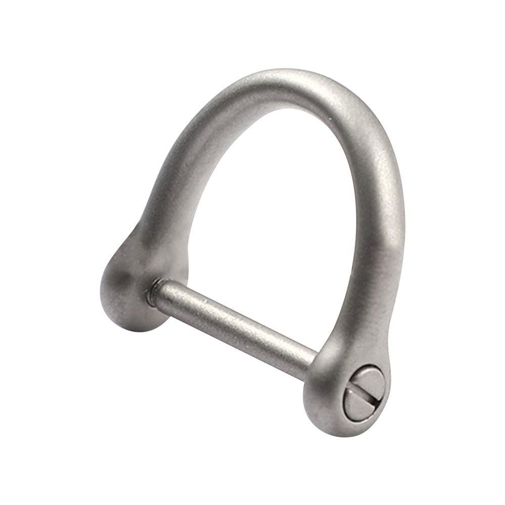 High Quality Horseshoe Buckles Titanium Alloy D Bow Staples Bracelet Buckle  Outdoor Accessories