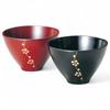 Set of 2 Lacquerware Made In J-kitchens Bowls, Hand-Painted, Japan, PID-529333