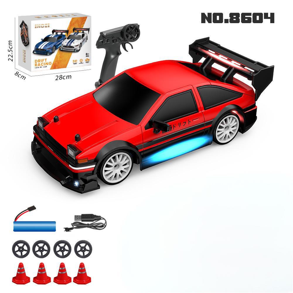 1:24 Полноприводная Дрифт Радиоуправляемая Гоночная Машина AE86GTR - Прочная Модель Игрушка
