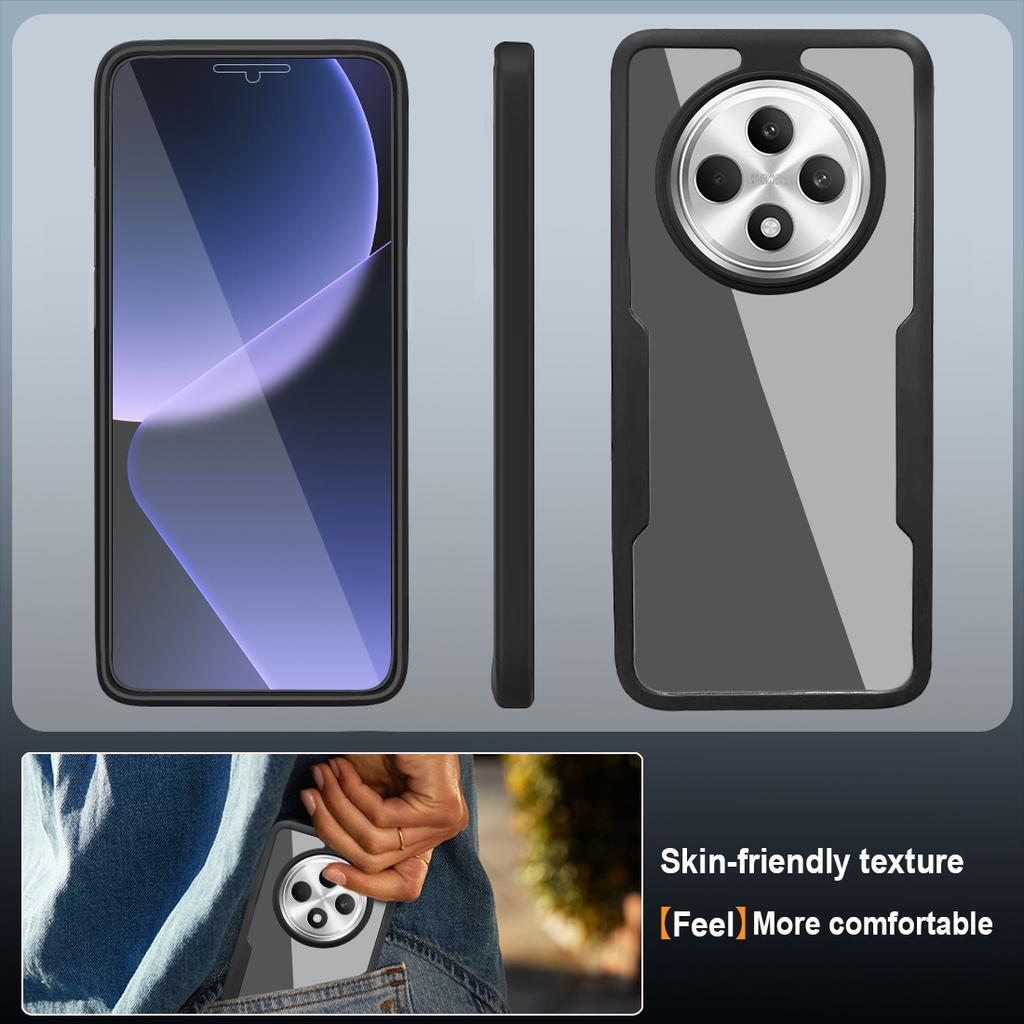 Противоударный 360 Прозрачный чехол для OPPO Reno 12 Pro Reno12 Reno 12F 12 F FS 12FS Reno12F Крышка Защита камеры и экрана Полная защита