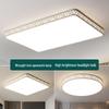 Modern Minimalist LED Ceiling Light - Rectangular & Round Super Bright for Living Room or Bedroom