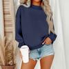 Women Winter Tops Women's Long Sleeve Sweatshirt Casual  Loose Fit Pollover Fleece Tops