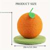 Pet Supply: Creative Fruit-Shaped Cat Scratching Post, Sisal Rope Cat Scratcher Toy