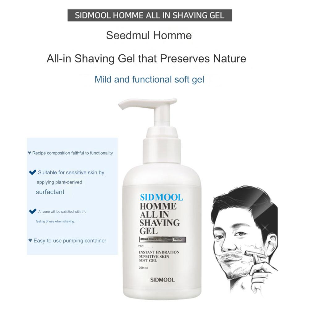 SIDMOOL Homme All-in Shaving Gel 200ml