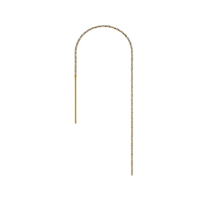 [Lampo] Yellow & White Earring