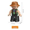 Совместимо с LEGO Duplo: Крупные блоки, Аксессуары, Фигурки, Минифигурки, Куклы, Персонажи и Профессиональные роли (например, Полиция)
