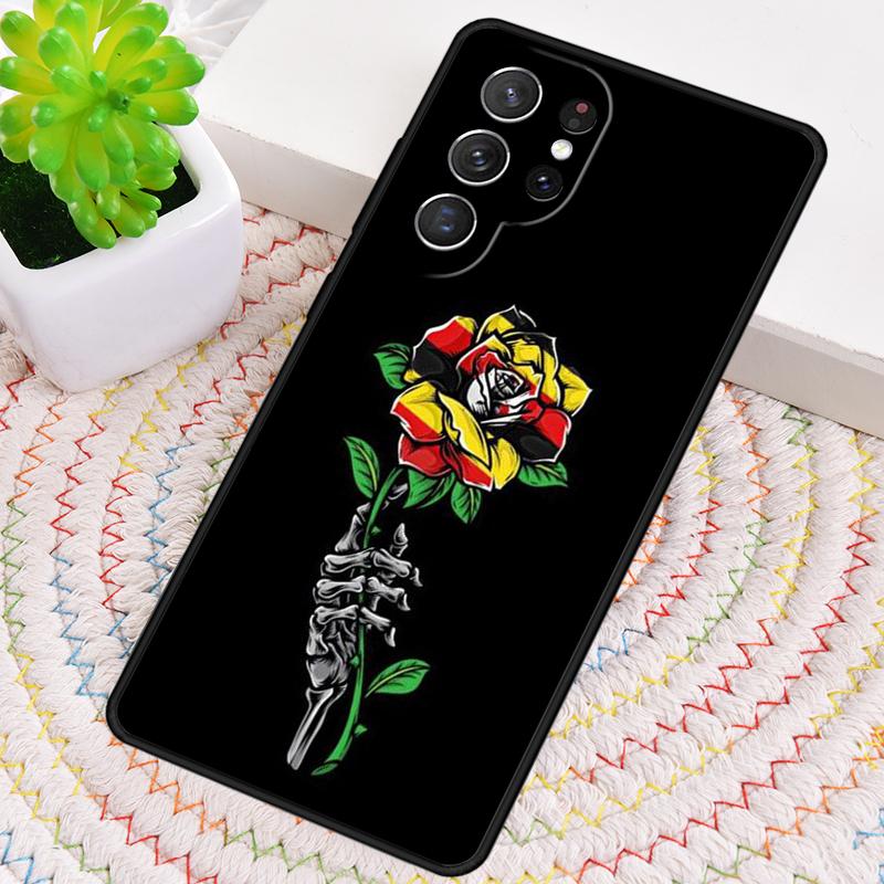 Чехол для телефона из ТПУ с флагом Уганды для Samsung Galaxy note 10 pro S26 S25 S24 S23 S22 Ultra Plus S21 FE S20 Ударопрочный чехол