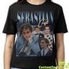 РУБАШКА SEBASTIAN CROFT, Винтажная футболка Sebastian Croft, Ретро Bootleg Мерч Sebastian Theodore Kemble Croft, Футболки Sebastian Croft Подарок для фанатов