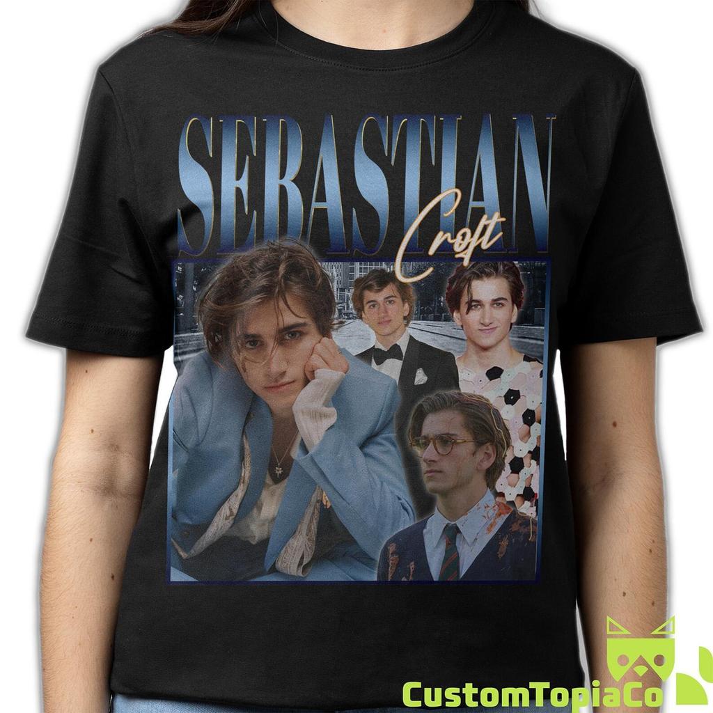 РУБАШКА SEBASTIAN CROFT, Винтажная футболка Sebastian Croft, Ретро Bootleg Мерч Sebastian Theodore Kemble Croft, Футболки Sebastian Croft Подарок для фанатов