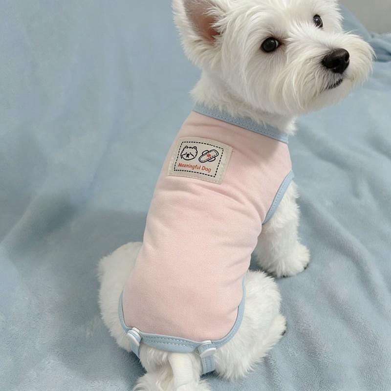 West Highland Home Physiological Pants Spring and Summer New Breathable Air Conditioning Clothing Dog Bag Belly Clothing Small Dog Bichon Dou