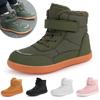 Toddler/small/big Children's Snow Boots Winter Warm Boys and Girls Cotton Boots Children's Wide Toe Barefoot Snow Boots