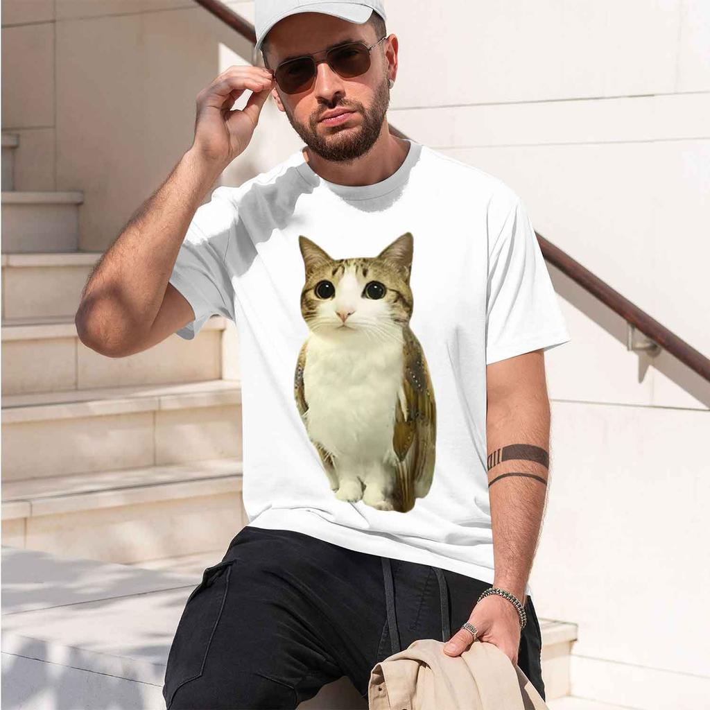2026 New Model Owl Funny Meowl Rot Graphic Tshirts Unisexs Unisex Clothing Fashion Short Sves Tshirt Cotton D T Shirts