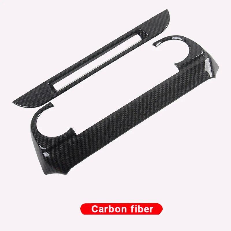 For Mazda CX-5 CX5 2017 2018 Accessories Car Middle CD Console Dashboard Trim Sticker Frame Cover Interior