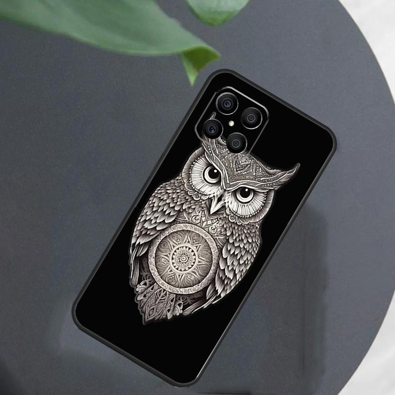 Чехол-мандала Сова для Honor Magic 5 6 7 8 Pro, для Honor 400 200 50 70 Lite X8c X8b X9a X9b X9c X9d Win RT