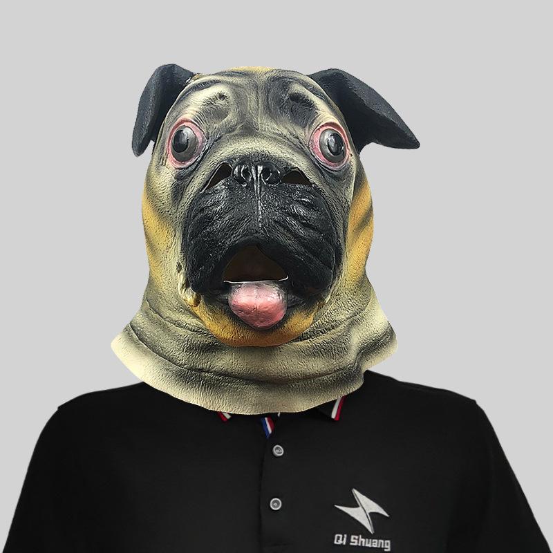 Маска животного Хэллоуин Маскарад Латексные головные уборы