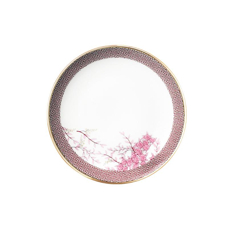 Китайские большие блюда и наборы тарелок, высококачественный костяной фарфор, кофейная чашка, керамические обеденные тарелки