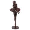 Ballet Dancer Statue Exquisite Resin Ballet Dancer Figurines for Desk Bookshelf Dinning Table