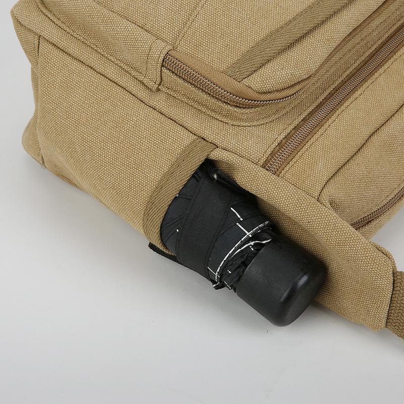 Мужская высококачественная холщовая сумка через плечо – модный кроссбоди-тоут для повседневных прогулок, путешествий и офиса