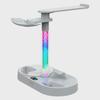 Зарядная база и подставка для хранения PS5 VR2 с RGB-подсветкой для маски для глаз VR2 и гарнитуры