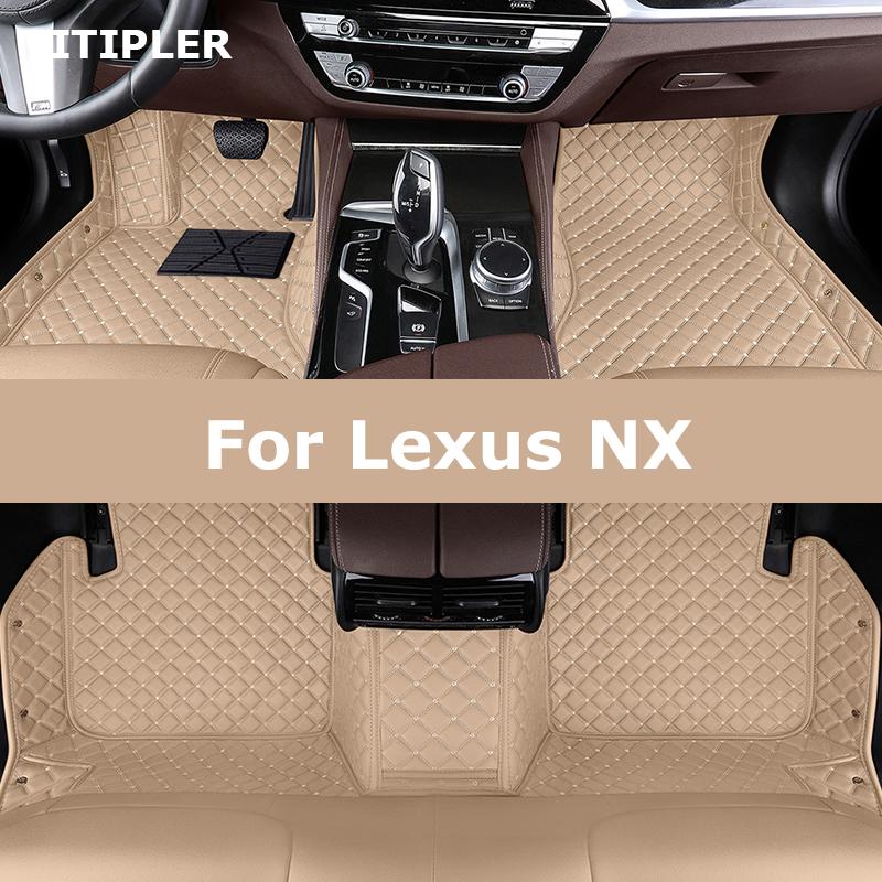 TITIPLER Пользовательские автомобильные коврики для Lexus NX NX200t NX250 NX300 NX300h NX350 NX350h NX450h Автомобильные коврики для ног Аксессуары для Coche