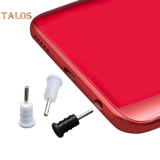 Универсальные силиконовые заглушки от пыли для 3,5 мм аудиоразъемов - 5 штук в черном и белом цветах