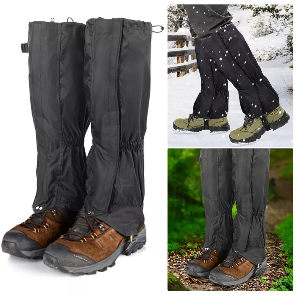 Breathable Walking Boot Gaters Waterproof Snow Boot Gaiters New Camping Hiking Leg Gaiters Fishing