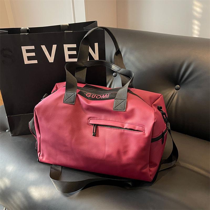 Женская небольшая дорожная и спортивная сумка с отделением для сухого/мокрого хранения, идеально подходит для коротких поездок и занятий спортом.