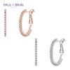 PAULBRIAL PYBE0215 Серьги Aura с застежкой-щелчком