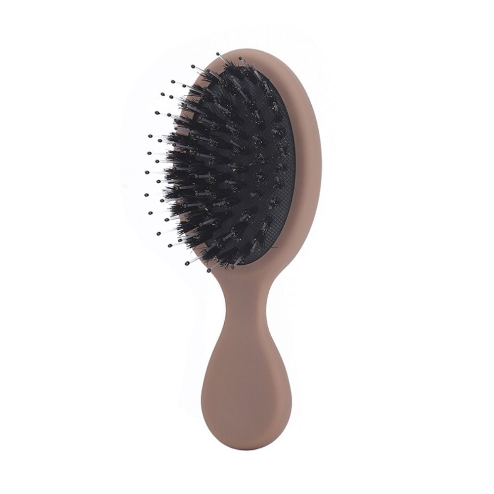 Lightwear Pocket Wet Brush Pig Bristle Massage Comb Portable Hair Comb  Holiday Vocation