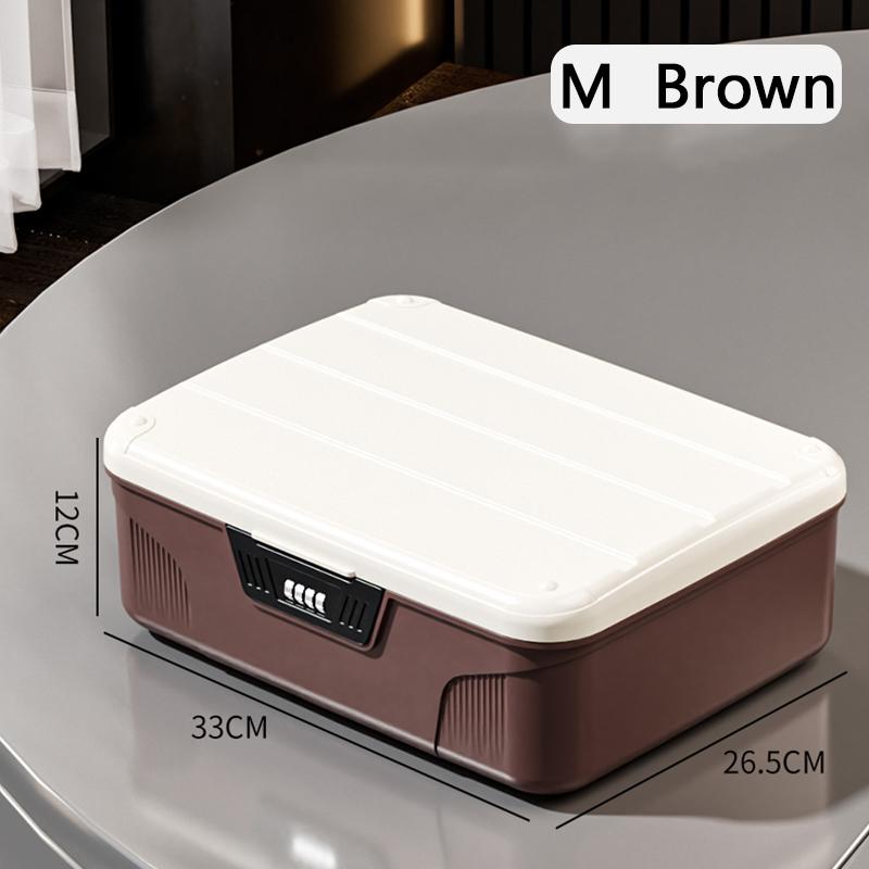 Ящик для хранения паролей большой емкости для домашнего использования, многослойный ящик для хранения сертификатов конфиденциальности, студенческое общежитие с замком